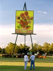 Van Gogh Sunflower Painting - Surfers Gold Coast 0