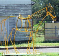 Augathella Wrought Iron Sculptures - Surfers Gold Coast