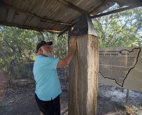 One Ton Post, Mungindi Queensland - Surfers Gold Coast 0