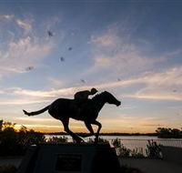 Black Caviar Statue - Surfers Gold Coast
