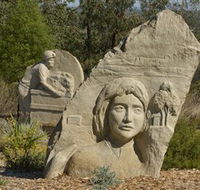 Heritage Sculptures at Pensioners Hill Lookout - Surfers Gold Coast