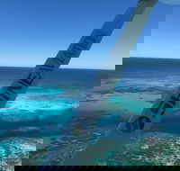 Pink Lake  Abrolhos Island Flyover - Surfers Gold Coast