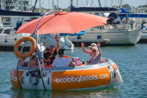 Self-Drive BBQ Boat Hire Mandurah - Group Of 7 - 10 People - Surfers Gold Coast 2