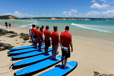 Rainbow Beach Surf School: 2 Hour Main Beach Surf Lesson - Surfers Gold Coast 1