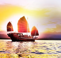 Shaolin Sunset Sailing Aboard Authentic Chinese Junk Boat - Surfers Gold Coast