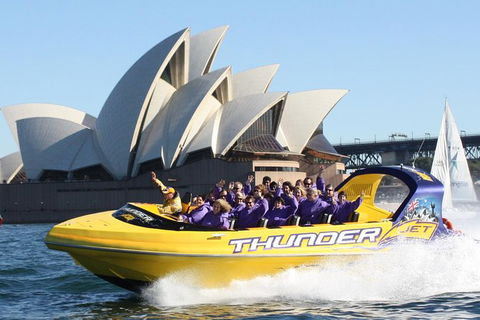 30-Minute Sydney Harbour Jet Boat Ride: Thunder Twist - Surfers Gold Coast 0
