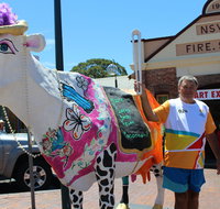 Daisy the Decorated Dairy Cow - Surfers Gold Coast