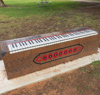 Piano Park Bench Moonta - Surfers Gold Coast