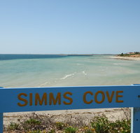Simms Cove lookout and beach Moonta Bay - Surfers Gold Coast