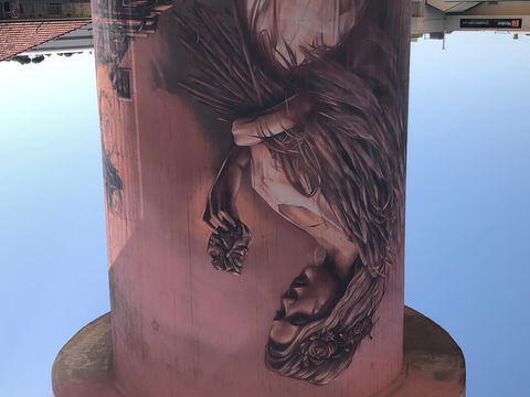 Kadina Water Tower Mural - Surfers Gold Coast 0