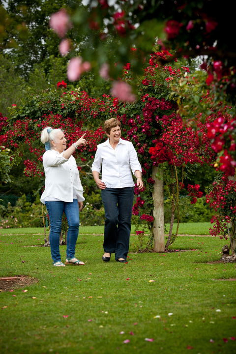 Victoria State Rose Garden At Werribee Park - Surfers Gold Coast 2