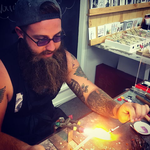 Hot Glass Demonstrations And Classes - Surfers Gold Coast 1
