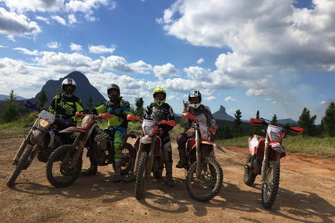 One Day Guided Dirt Bike Tour In The Magnificent Glasshouse Mountains Forests. - Surfers Gold Coast 1