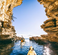 Hobart's Cliffs Caves and Beaches Kayak Tour - Surfers Gold Coast