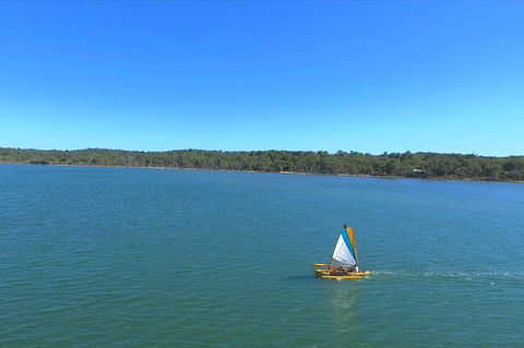 Sailing Kayak Adventure Through The Peel Harvey Estuary - Surfers Gold Coast 5