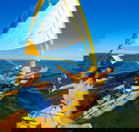 Sailing Kayak Adventure through the Peel Harvey Estuary - Surfers Gold Coast