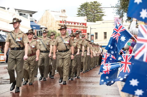 Anzac Day - Fremantle - Surfers Gold Coast 2