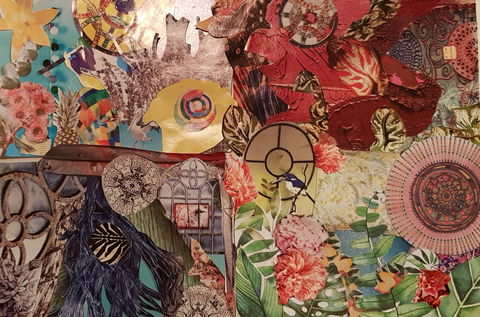 Online Live Streaming Class: Cut And Paste Creative Collage Fun - Surfers Gold Coast 0