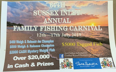 The Sussex Inlet Annual Family Fishing Carnival - Surfers Gold Coast 0