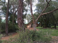Country Retreat on 1 acre with pool hot tub surrounded by trees