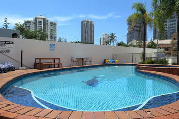Gold Coast Inn with Surfers Gold Coast