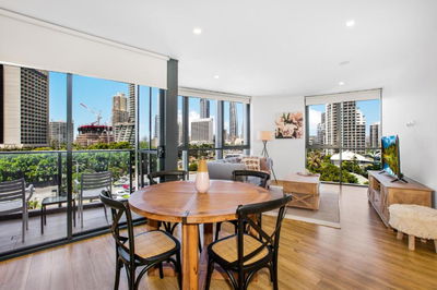 Surfers Paradise 1-Bed with Pool Sauna Gym & BBQ