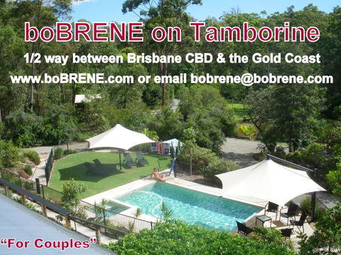 BoBRENE On Tamborine Nude Retreat - Cosy Chalet - Surfers Gold Coast 0