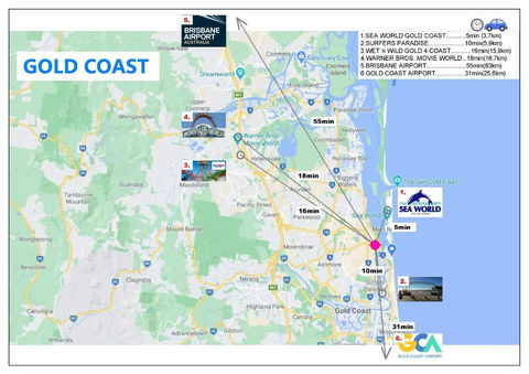 ZANZIBAR FANTASTIC 1 Bedroom APARTMENT - Surfers Gold Coast 2