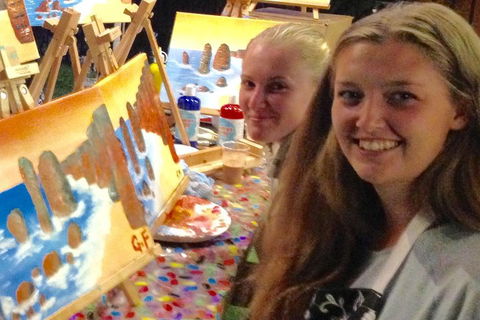 Friday Night 2 For 1 Paint And Sip Art Sessions - Surfers Gold Coast 0