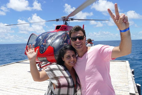 Full Day Reef Cruise Including 10 Minute Heli Scenic Flight: Get High Package - Surfers Gold Coast 0