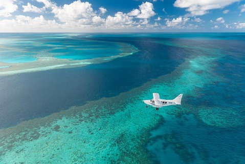 Great Barrier Reef Scenic Flight And Ocean Rafting Whitehaven Beach Day Trip - Surfers Gold Coast 3