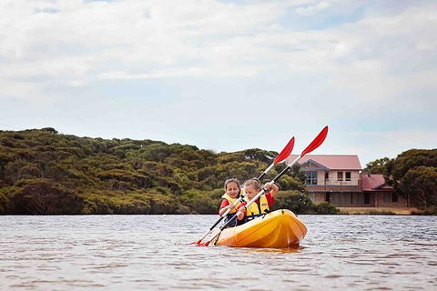 Kangaroo Island Self-Guided Kayaking On The Harriet River - Surfers Gold Coast 3